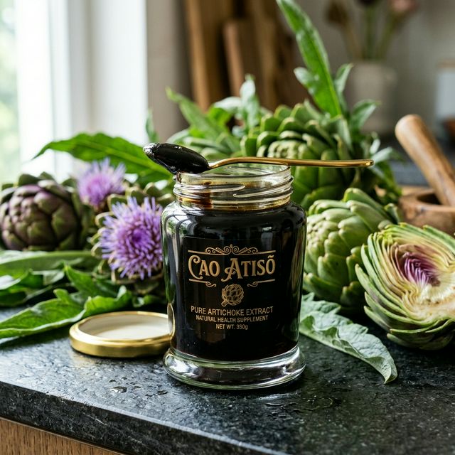 Cao atiso nguyên chất có tác dụng giải độc gan rất tốt